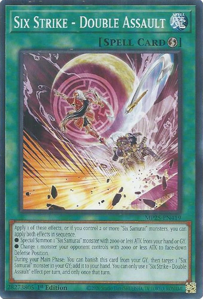 Six Strike - Double Assault (MP25-EN419) - Common
