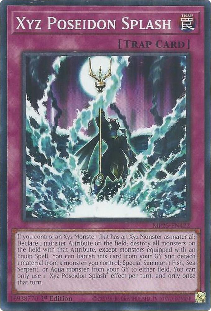 Xyz Poseidon Splash (MP25-EN422) - Common