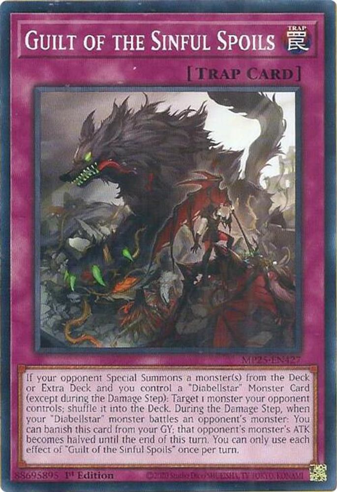 Guilt of the Sinful Spoils (MP25-EN427) - Common