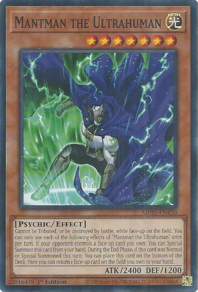 Mantman the Ultrahuman (MP25-EN430) - Common