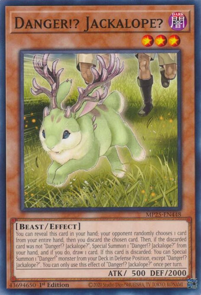 Danger!? Jackalope? (MP25-EN448) - Common
