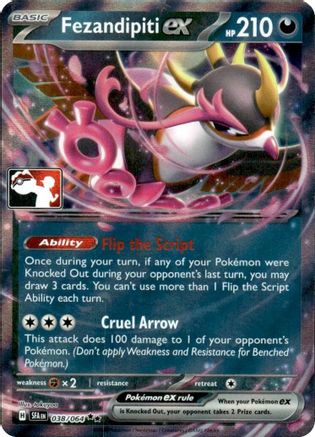 Fezandipiti ex (Series 7) 038/064  - Holofoil - Double Rare