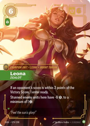 Leona - Zealot (079/298) - Origins