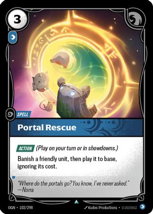 Portal Rescue (102/298) - Origins