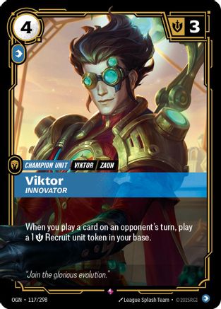 Viktor - Innovator (117/298) - Origins Foil
