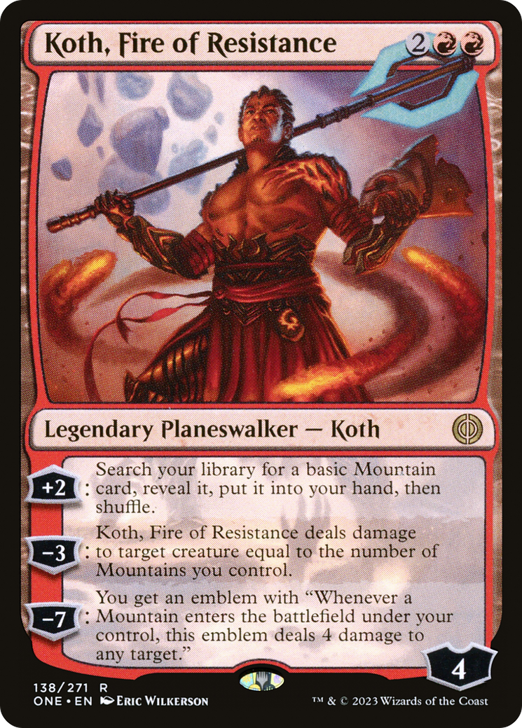 Koth, feu de la résistance [Phyrexia : Tous seront un] 