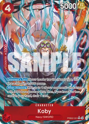 Koby (Alternate Art) (PRB02-001) - Rare