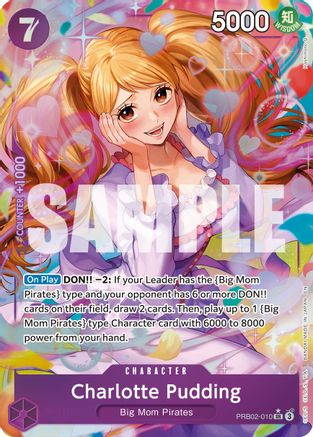 Charlotte Pudding - PRB02-010 (Alternate Art) (PRB02-010) - Super Rare