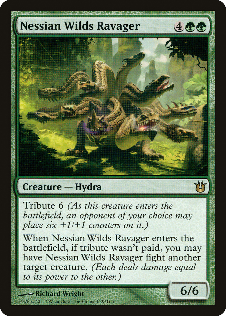 Nessian Wilds Ravager (BNG-129) - Born of the Gods Foil