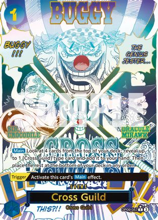 Cross Guild (Alternate Art) (OP09-057) - Rare