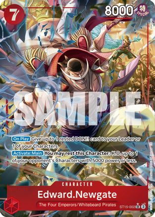 Edward.Newgate - ST15-002 (Alternate Art) (ST15-002) - Super Rare