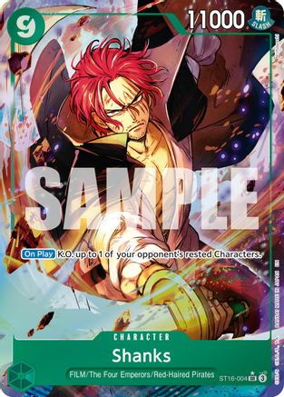 Shanks - ST16-004 (Alternate Art) (ST16-004) - Super Rare
