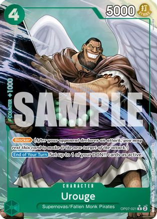 Urouge (Alternate Art) (OP07-021) - Rare