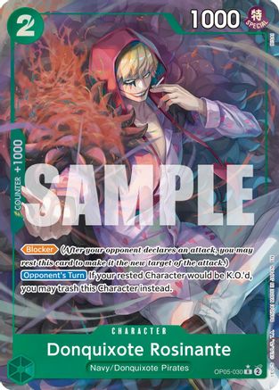 Donquixote Rosinante (Alternate Art) (OP05-030) - Rare