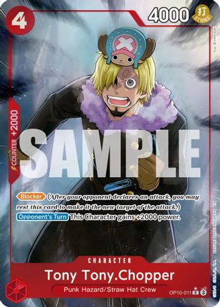 Tony Tony.Chopper (Alternate Art) (OP10-011) - Rare