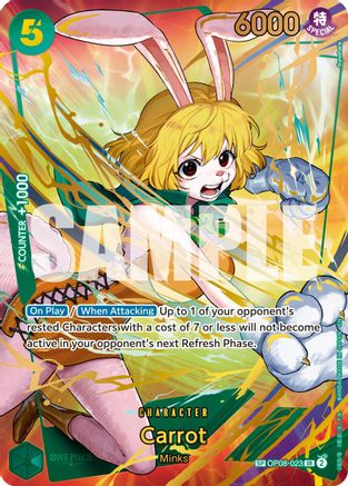 Carrot (SP) (OP08-023) - Super Rare