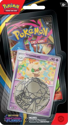 Phantasmal Flames Single Pack Blister [Whimsicott/Cottonee Random Art]