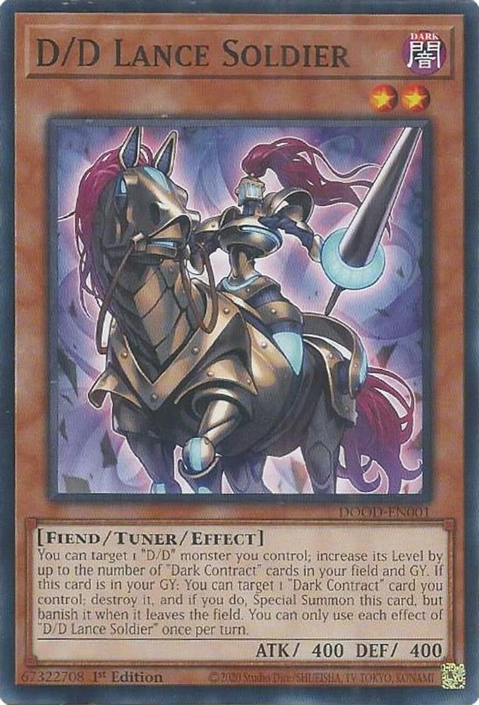 D/D Lance Soldier (DOOD-EN001) - Common