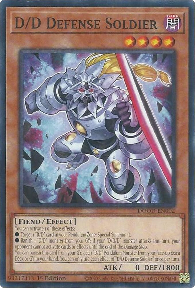 D/D Defense Soldier (DOOD-EN002) - Common