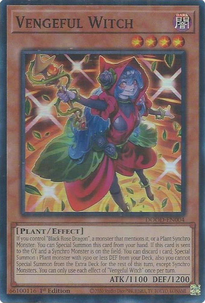 Vengeful Witch (DOOD-EN004) - Super Rare
