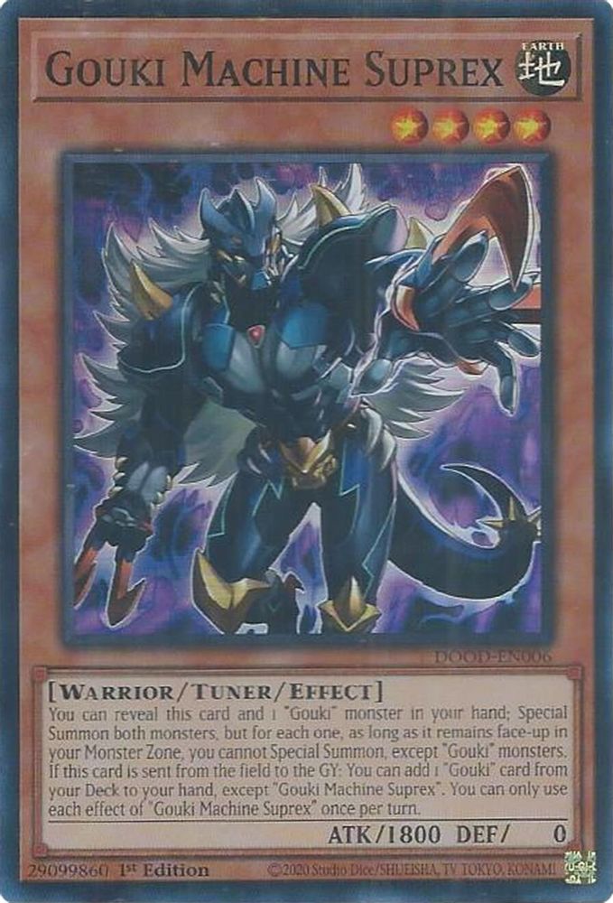Gouki Machine Suprex (DOOD-EN006) - Super Rare