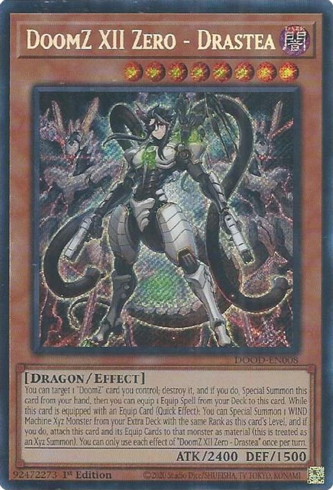 DoomZ XII Zero - Drastea (DOOD-EN008) - Secret Rare