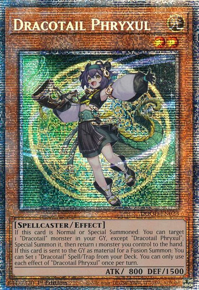Dracotail Phryxul (Starlight Rare) (DOOD-EN023) - Starlight Rare