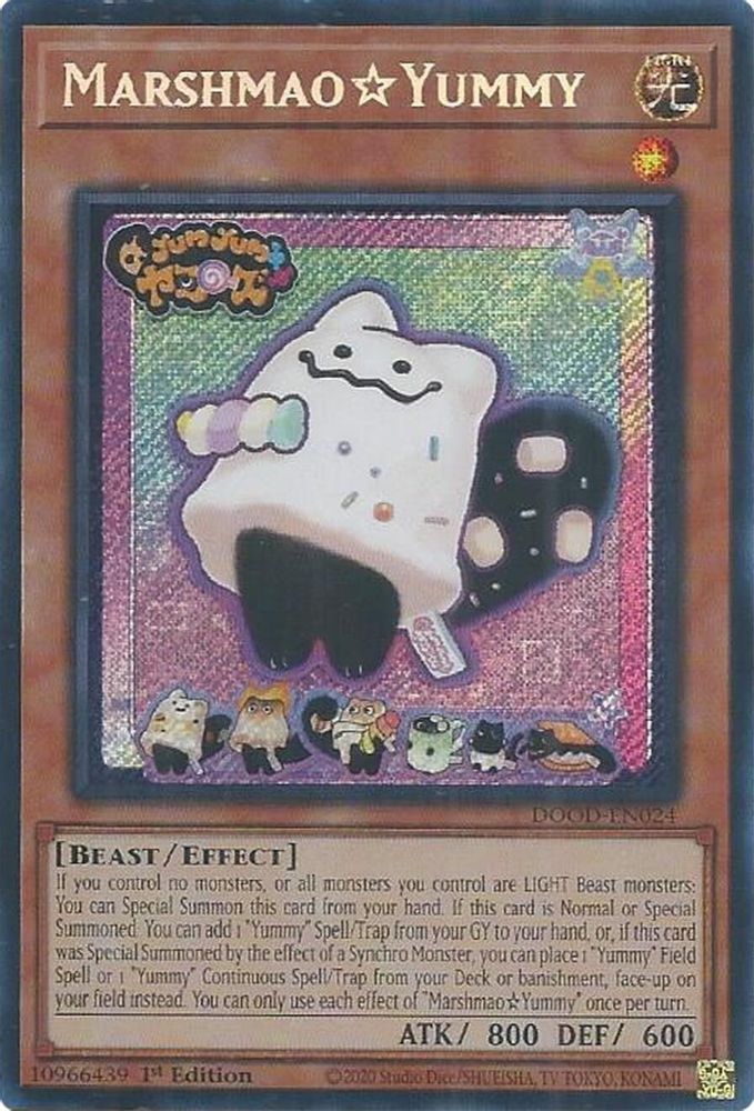 MarshmaoYummy (DOOD-EN024) - Secret Rare