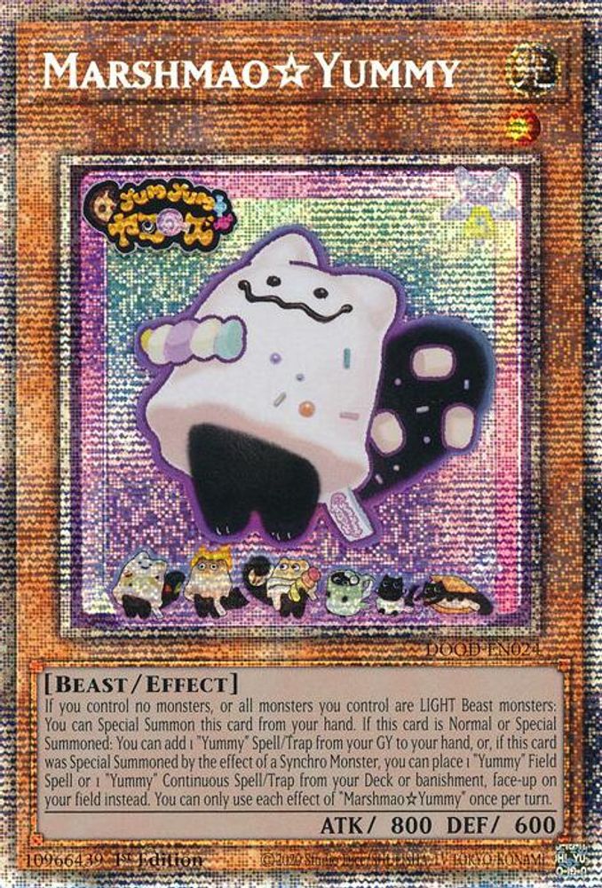 MarshmaoYummy (Starlight Rare) (DOOD-EN024) - Starlight Rare