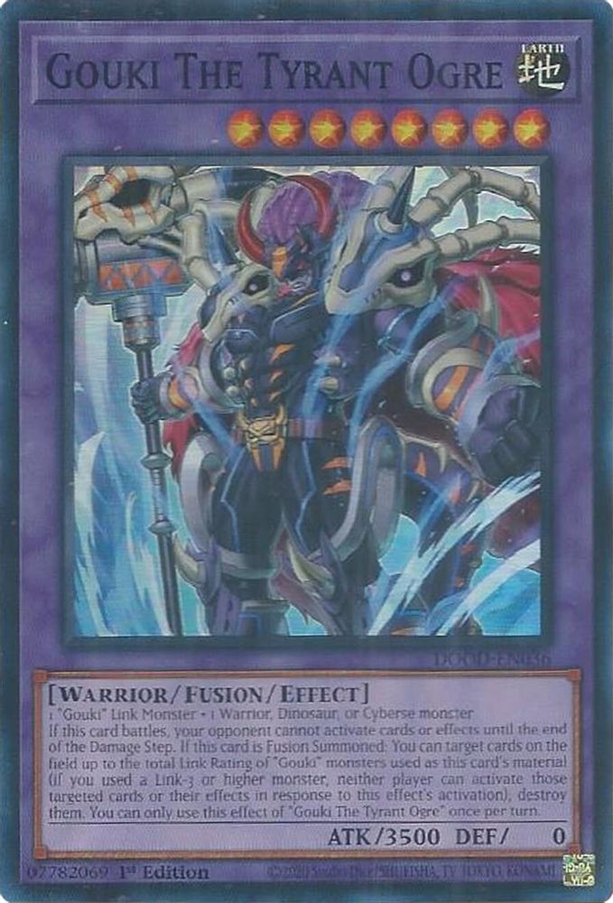 Gouki The Tyrant Ogre (DOOD-EN036) - Super Rare