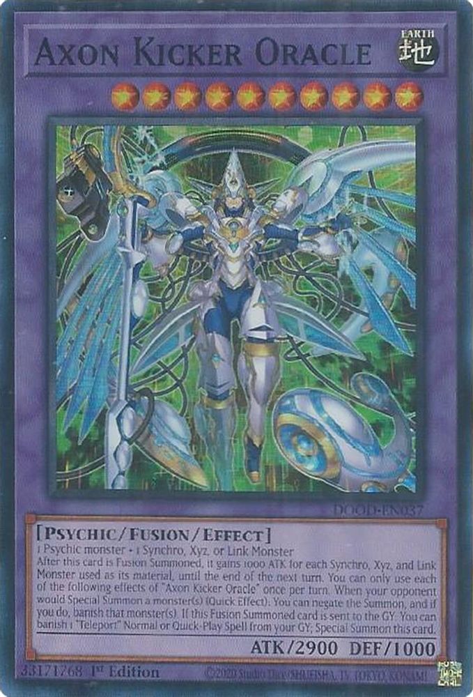 Axon Kicker Oracle (DOOD-EN037) - Super Rare