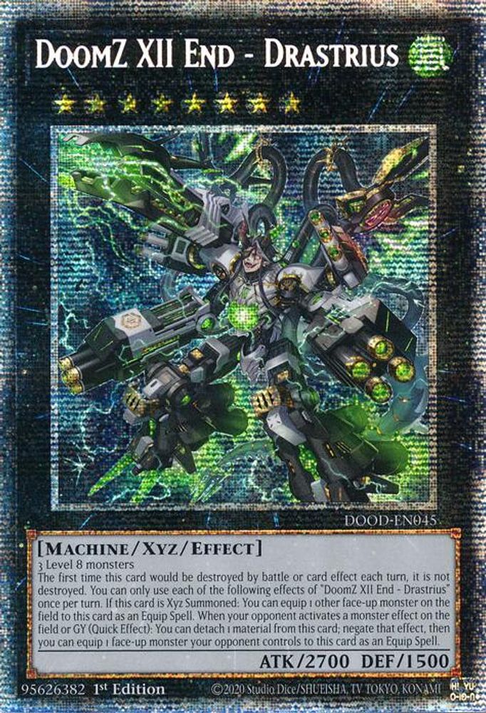 DoomZ XII End - Drastrius (Starlight Rare) (DOOD-EN045) - Starlight Rare