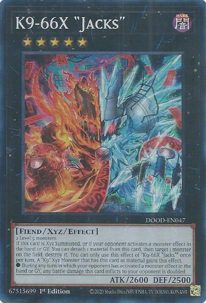 K9-66X "Jacks" (DOOD-EN047) - Super Rare