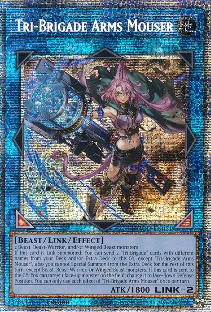 Tri-Brigade Arms Mouser (Starlight Rare) (DOOD-EN051) - Starlight Rare