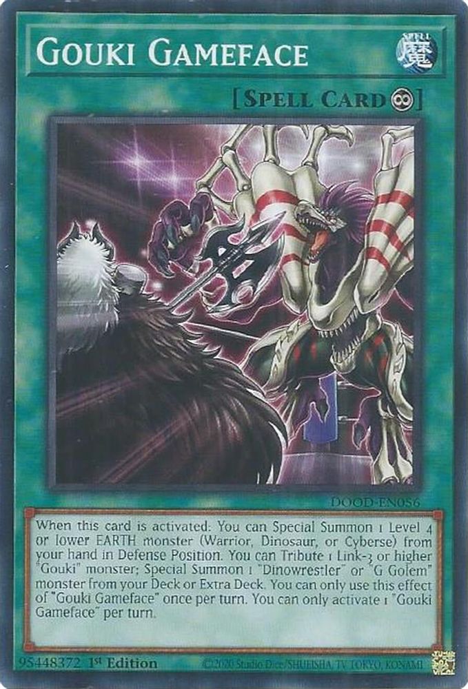Gouki Gameface (DOOD-EN056) - Common