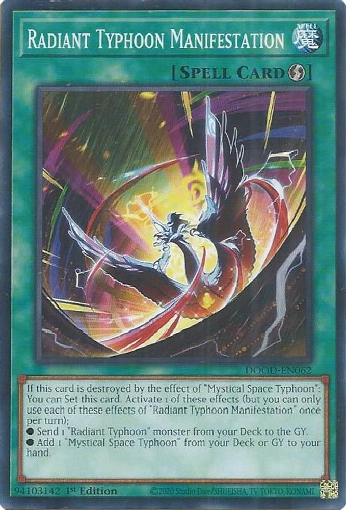 Radiant Typhoon Manifestation (DOOD-EN062) - Common