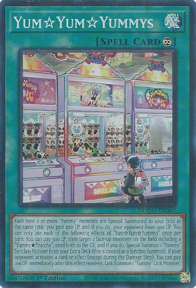 YumYumYummys (DOOD-EN067) - Super Rare