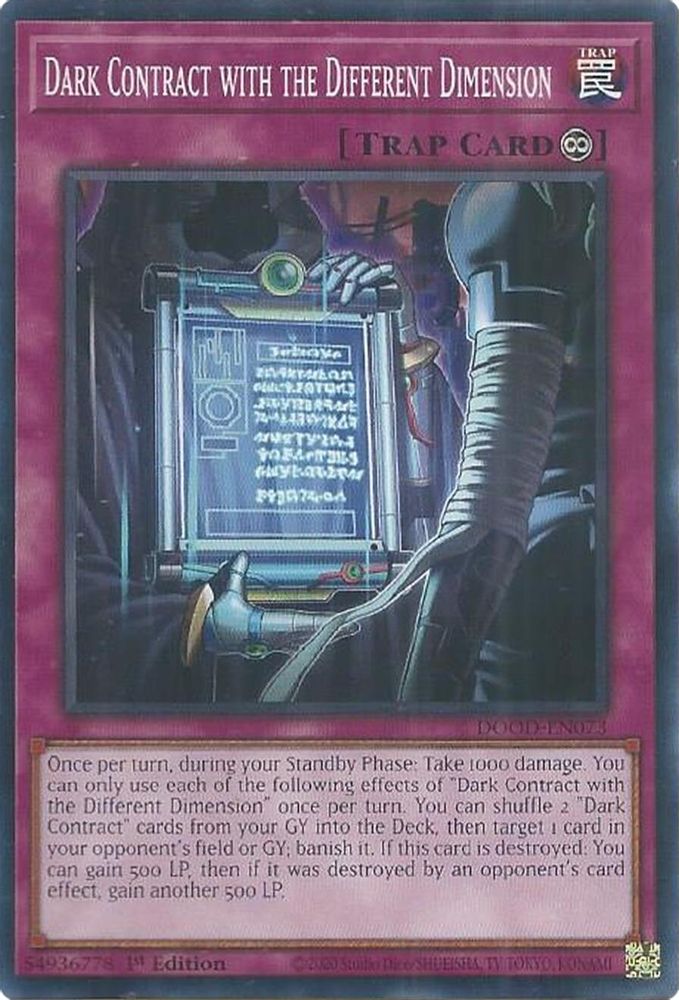 Dark Contract with the Different Dimension (DOOD-EN073) - Common