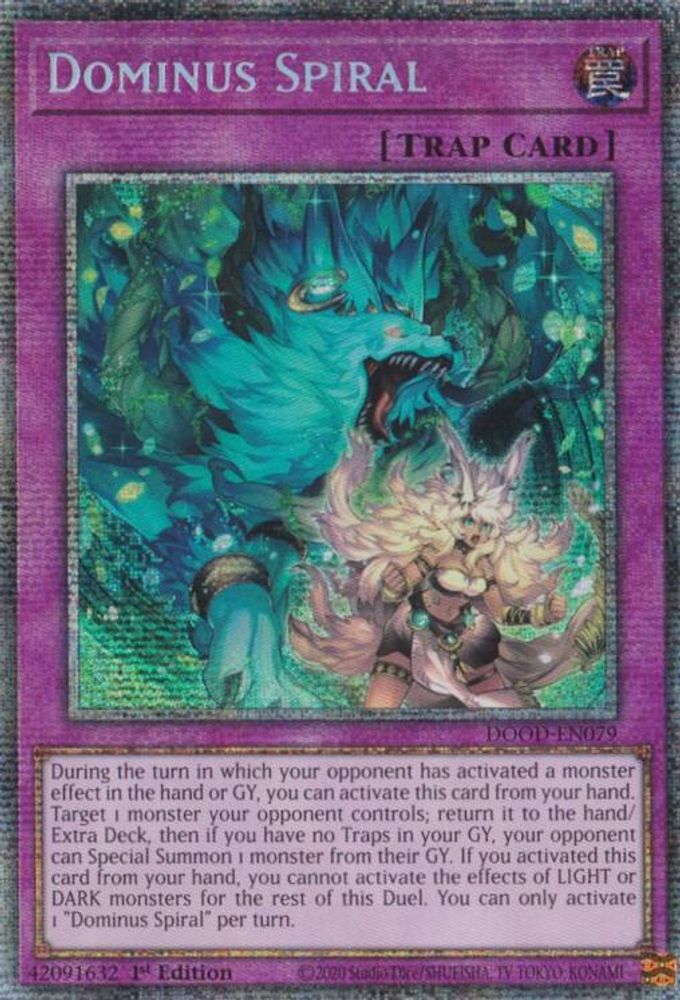 Dominus Spiral (Starlight Rare) (DOOD-EN079) - Starlight Rare