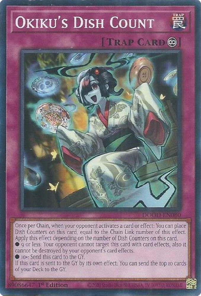 Okiku's Dish Count (DOOD-EN080) - Common
