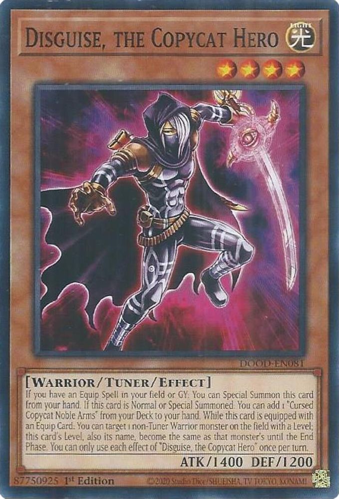 Disguise, the Copycat Hero (DOOD-EN081) - Common