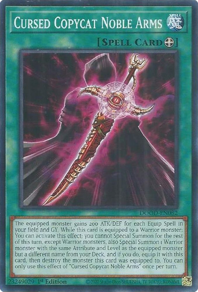 Cursed Copycat Noble Arms (DOOD-EN082) - Common