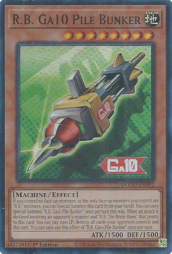 R.B. Ga10 Pile Bunker (DOOD-EN092) - Super Rare