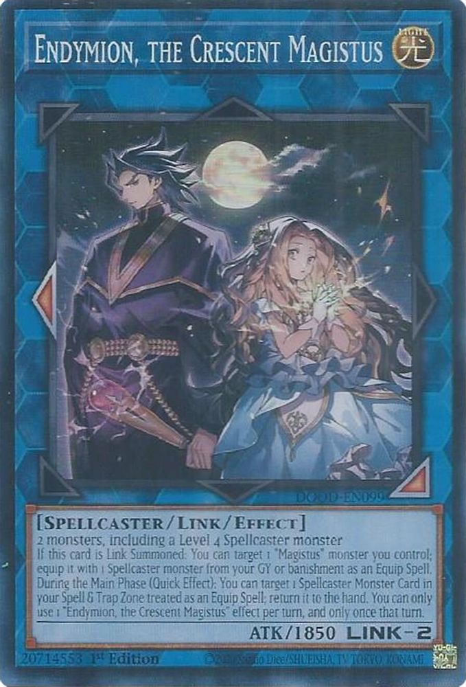 Endymion, the Crescent Magistus (DOOD-EN099) - Super Rare