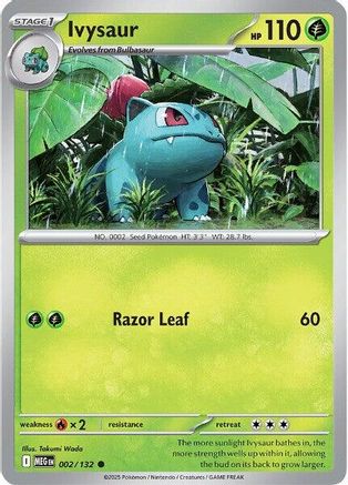 Ivysaur 002/132  - Common
