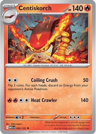 Centiskorch 030  - Uncommon