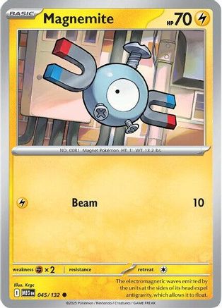 Magnemite 045  - Common
