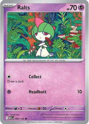 Ralts 058  - Common