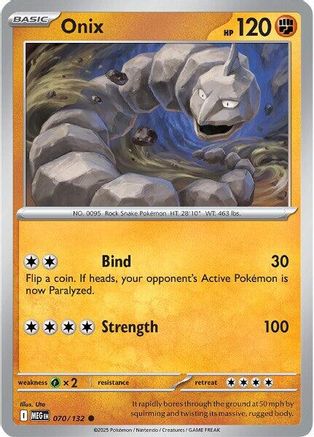 Onix 070  - Reverse Holofoil - Common