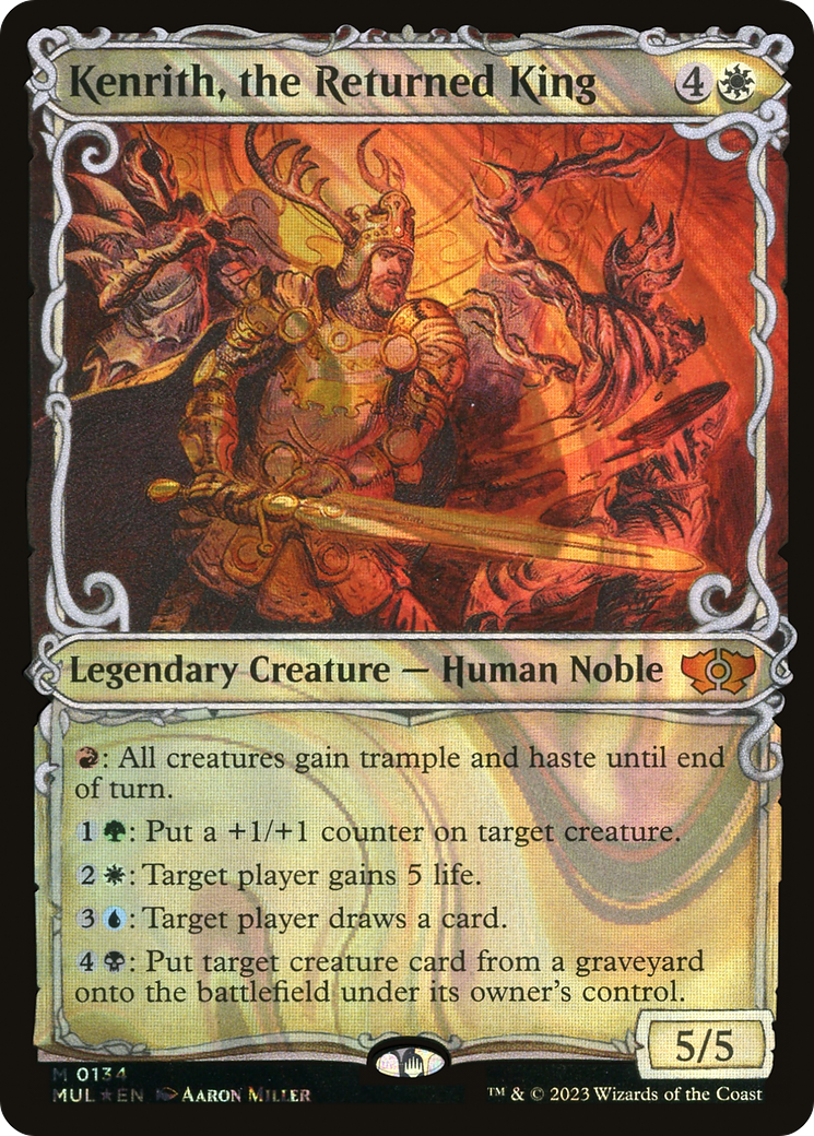 Kenrith, le roi de retour (Halo Foil) [Légendes multivers] 